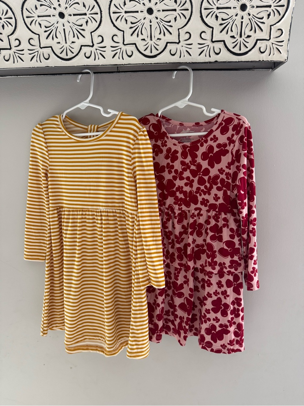 Girls' Long-Sleeve Casual Dresses
